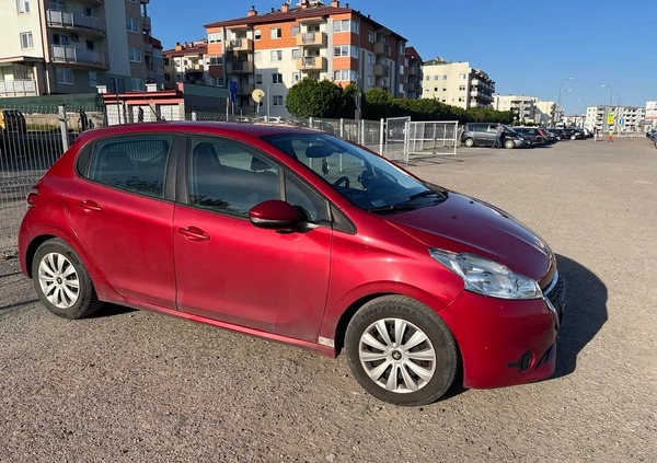 Peugeot 208 cena 17500 przebieg: 233100, rok produkcji 2013 z Lublin małe 7